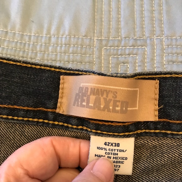 Old Navy Relaxed Jeans. New, size: 42x30 - Picture 3 of 3